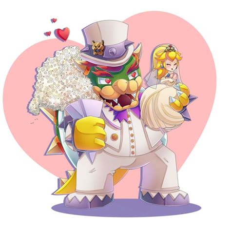 bowser and peach porn